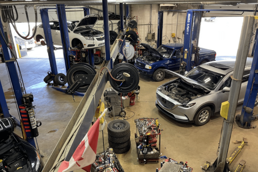 car repair shop